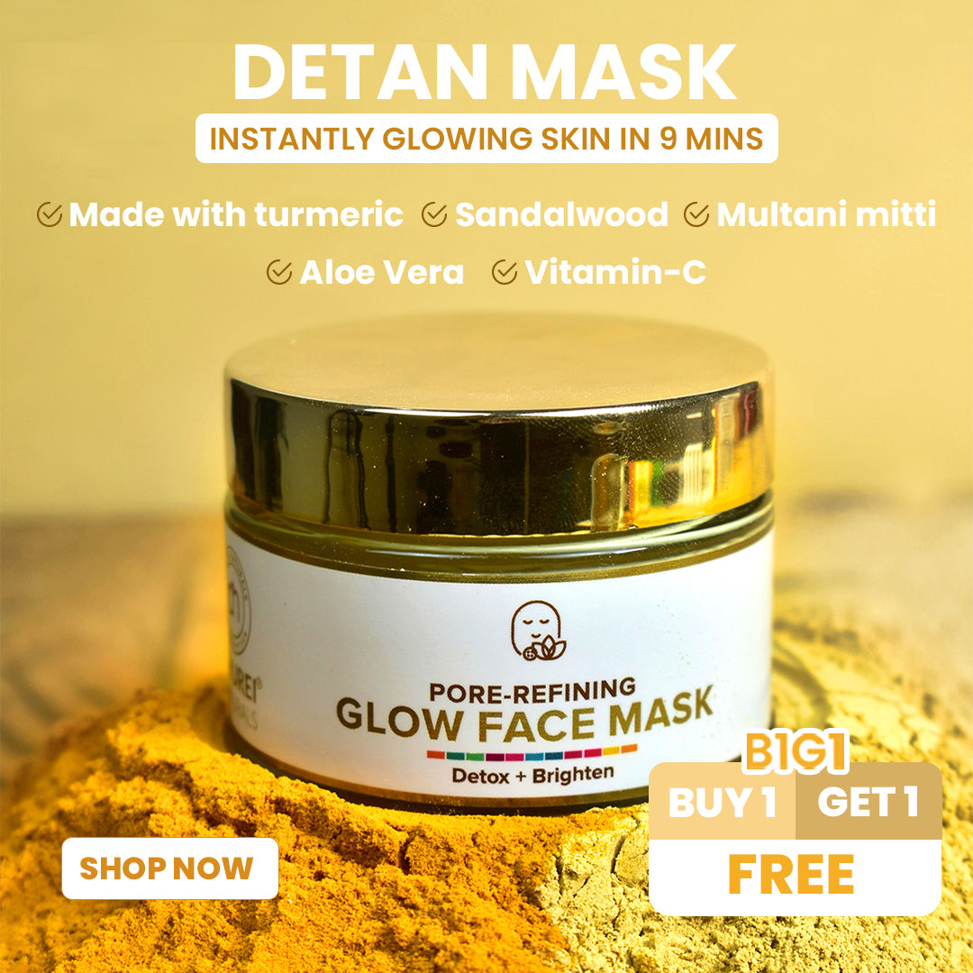 Detan-Detox-Glow Clay Mask with Vitamin C