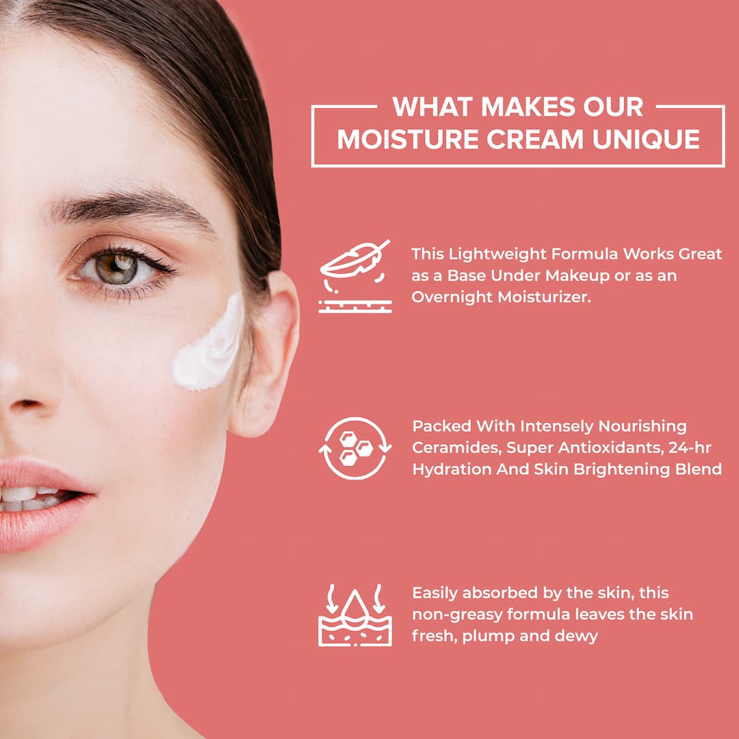 Ceramide & Anti-oxidant Rich Lightweight Moisturiser