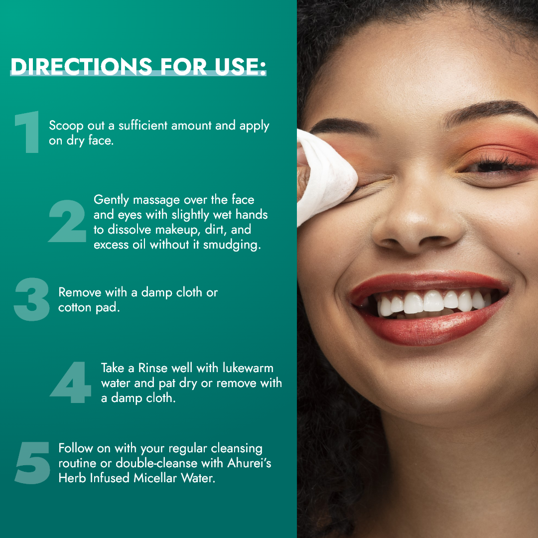 Make Up Cleansing Butter infused with Vitamin C & E