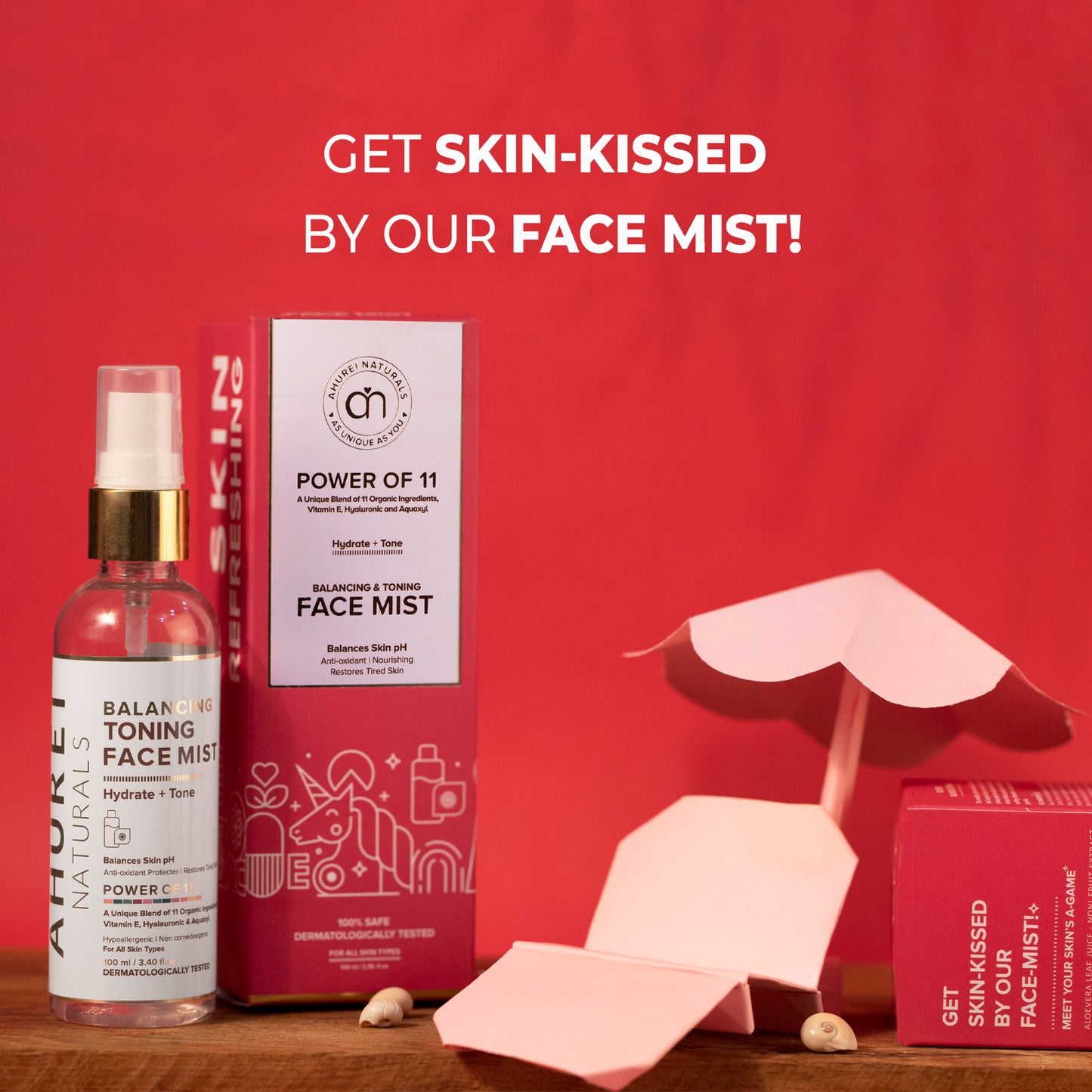Balancing and Toning Face Mist with Hyaluronic & Aquaxyl™
