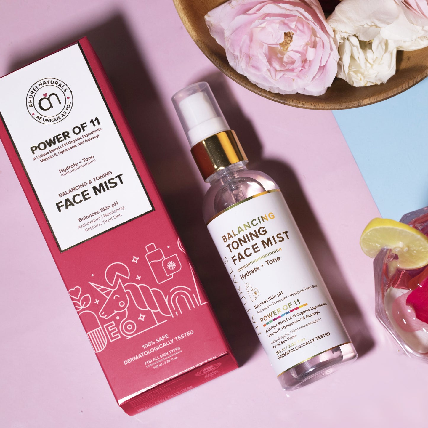 Balancing and Toning Face Mist with Hyaluronic & Aquaxyl™