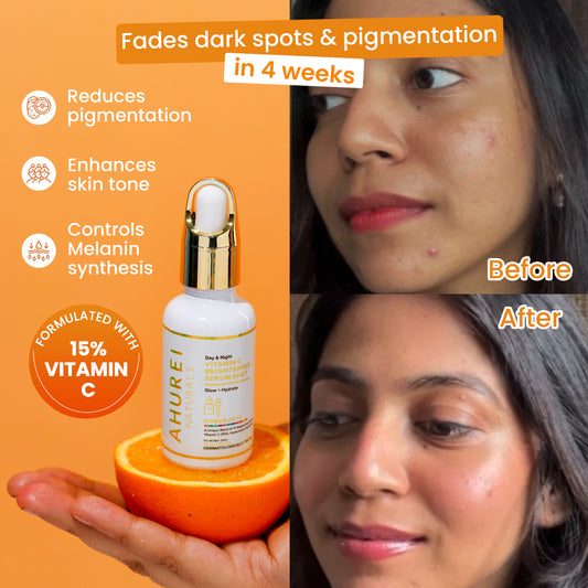 15% Vitamin C Skin Brightening Serum with Hyaluronic & Vit E