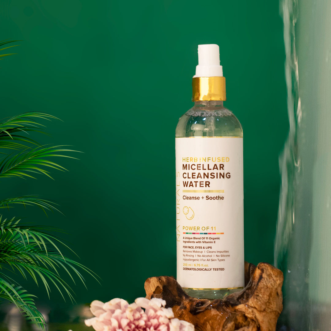 Herb Infused Micellar Water with 11 Herbs & Vitamin E